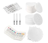 30 pezzi di pittura magica in schiuma, spugna magica in tela per disegno 3D, kit per pittura con texture popcorn gonfio, penne fai da te per disegno a bolle