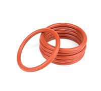 30 pezzi di spessore colore rosso di 3.5mm Silicon O-ring di tenuta Diametro esterno 45-56mm Seal Guarnizioni VMQ Guarnizione Rondella, 47x40x3.5mm