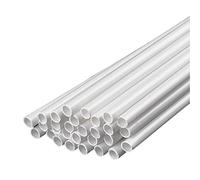 30 pezzi di tubo di plastica ABS diametro 2-4 mm, lunghezza asta cava 500 mm adatto for materiale da tavolo di sabbia fatto a mano fai da te(Diameter 4mm)