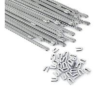 30 Pezzi Disossamento in Acciaio per Realizzazione di Corsetti, 6mm x 24cm Disossamento di Corsetti in Acciaio a Spirale Pretagliato per Corsetti da Cucire, con 30 Punte per Disossamento