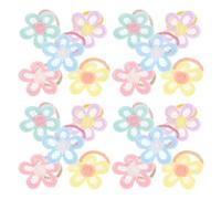 30 Pezzi Elastici Chioma Bambina a Fiore, per Confezione | Uso Quotidiano e Gioco Attivo, Leggeri e Delicati, Tenuta Sicura Struttura Elastica