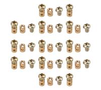 30 Pezzi Fermacavo Freno e Acceleratore per Mini Atv, Rame Oro | Montaggio Semplice, Controllo Flessibile, Design Versatile, Uso Esterno, per Cavi Freno e Meccanismo Acceleratore