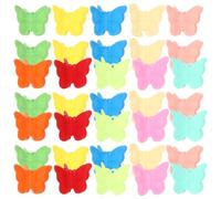30 Pezzi Fermagli a Farfalla per Chioma, Clip in Plastica | Ragazze e Bambine, Stile per Appuntamenti e Scena, Accessorio Leggero, Set per Acconciature Colore Casuale