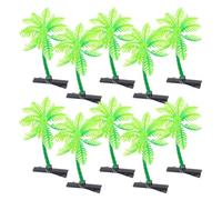 30 Pezzi Fermaglio Chioma Donna Albero di Cocco Verde Leggero | Plastica e Ferro, Stile Brillante ed Elegante, Morbido e Versatile, per Ragazze e Donne in Ogni Evento