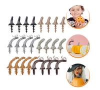 30 pezzi finti gambo di zucca fai da te decorazione per impugnatura per la