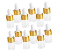 30 Pezzi Flaconi Contagocce in Vetro da 3ml, Boccette
