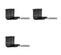 30 Pezzi Ganci da Parete nel Gancio per Esterno per Append5897