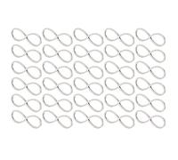 30 pezzi in acciaio inossidabile in acciaio inossidabile a 8 a forma di metallo in metallo gioielli che producono cornice aperta per cracetti fai-da-te orecchini artigianato (Figura 8 forma grande*