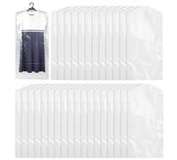 30 pezzi Indumenti antipolvere a doppio strato, rivestimenti antipolvere per lavandini, coperture antipolvere per guardaroba, per la protezione dei vestiti (60 x 120 cm)