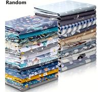 30 Pezzi Lotto Di Tessuti Stampati In Pacchetti Da 20*20 Cm, Quadrati Di Tessuto A Fiori Per Patchwork E Cucito, Vari Modelli Di Tessuti Per Accessori Per La Realizzazione Di Album Fotografici Fai-da-