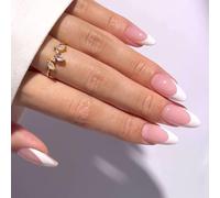 30 Pezzi Lunghi Chiodi Artificiali Pressa Francese Su Unghie Lucido Acrilico False Nails Professionali Arte