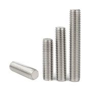 30 pezzi M4 asta completamente filettata in metallo aste con borchie in acciaio inossidabile 304 filettature mano destra viti a barra borchie lunghezza 20-300mm for il fissaggio del montaggio(M4x100mm