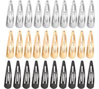 30 Pezzi Mollette per Capelli, Fermagli per Capelli Con Chiusura a Scatto in Met