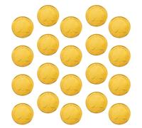 30 Pezzi Monete di Trifoglio in Plastica Oro per San Patrizio | Riutilizzabili e Leggere, Non Facili da Rompere o Sbiadire, per Lancio Monete e Centrotavola Tavolo Festa