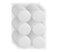 30 pezzi Mushroom Growing Filter Patches - 2 mm Thick Self Adhesive 7,5 cm Air Exchange Disc - Replacement Ventilation Sticker For Spawn Bags Fruiting Chamber - Cotton Polyester