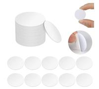 30 Pezzi NFC Tag, 25mm 540 Byte NTAG215 NFC Card, Riscrivibili NFC Adesivi con Retro Adesivo, Rotond Bianco Tag NFC Vuoti, NFC Chip con TagMo e Amiibo, Compatibile con Tutti Dispositivi Abilitati NFC