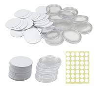 30 pezzi NTAG215 Tag NFC TARDA TAGGIO NFC 215 TAG COMPATIBILE CON TAGMO E AMIIBO, memoria 504 byte completamente programmabili, per dispositivi abilitati NFC (25mm)