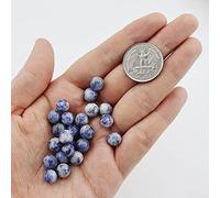 30 pezzi Ornamento della sfera di divinazione a sfera di cristallo naturale per fengshui, scrying, decorazione per la casa, perle bracciale di Buddha Buona fortuna che regalo amuleto cristallo