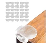 30 pezzi Paraspigoli angolari in gomma,Paraspigoli angolari in gomma，Protezione degli Angoli,Para spigoli bimbi,Adatte a diversi mobili e offrono una protezione contro lesioni causate dagli angoli