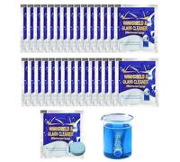 30 Pezzi Pastiglie Lavavetri Effervescenti Auto,lavavetri per auto,1 Pastiglie = 4L Liquido, Concentrato Compresse di Rondella, Detergente per Pulizia Parabrezza Auto per Vetri, Schermi