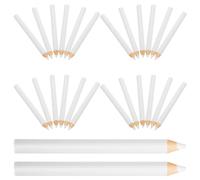 30 Pezzi Penna Bianca per Decorazioni Nail Art, Precisione e Riuso | Strumento per Pietre e Borchie, Dettaglio Fine, Uso Domestico, per Appassionati e Manicure