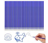 30 Pezzi Refill per Penna Gel Cancellabile Blu, compatibili con Legami