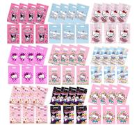 30 pezzi Sacchetti regalo tema Hello Kitty e Cinnamoroll per feste di compleanno, sacchetti per dolcetti, caramelle e regali, set di forniture per feste a tema Sanrio Animale,LetterePolipropilene