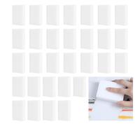 30 pezzi Spugne Magiche Bianche, spugnette magiche per Cancellare Antisporco, muro per cancellare per la pulizia della casa, cucina parete bagno pavimenti, spugna per scarpe bianco