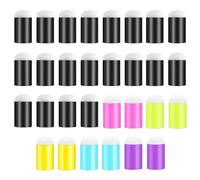 30 Pezzi Spugne Per Dita, Spugne Per Pittura Con Le Dita, Spugne Per Polpastrelli, Colori Ad Acquerello, Strumenti Per L'Applicazione Della Vernice, Spugne Per Pittura Artistica