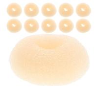 30 Pezzi Strumento per Chignon Chioma Piccolo, Stile Coreano Beige | Plastica e Resina, Supporto Forte e Affidabile, Portatile, per Chioma Fini