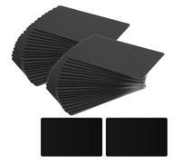 30 Pezzi Tag NFC Riscrivibile Nero Scheda NFC NTAG 215 Scheda in PVC Biglietti da Visita Digitale NFC Programmabile Memoria da 504 Byte NFC Card Compatibile con Tutti i Dispositivi Abilitati NFC