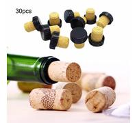 30 Pezzi Tappi per Bottiglie di Vino Tappi per Vino in Legno per Hotel Caffè