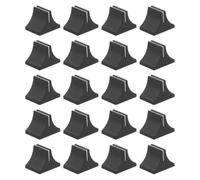 30 Pezzi Tappi per Cursore Mixer in Plastica Nera | Impugnatura Antiscivolo, Foro Interno Preciso, per Studi di Registrazione e Regia Broadcast, Confezione Multipla