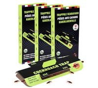 30 Pezzi Trappole Scarafaggi e Blatte Atossico e Insapore Trappola per Eliminare Scarafaggi Anti Blatte per Casa, Cucina, Soggiorno, Bagno, Ufficio, ecc, Proteggi i Bambini e gli Animali Domestici