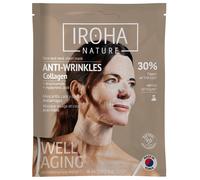 Iroha 100% Cotton Face & Neck Mask Collagen-Antiage 1 Un