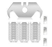 30 Pezzo Lame Trapezoidali, Lama a Uncino, Lame Sostitutive, Safety Cutter Lame Cutter, Lame a Gancio Trapezoidali Ultra Affilate Adatte a Coltelli da Taglio e Coltelli di Utilità