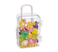 30-Piece Tiny Glow Ducks Mini Figurines Night Luminous Decor Charms
