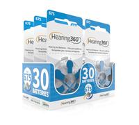 30 Pile Modello 675 Blu (PR44) - 5 Confezioni da 6 Batterie per Apparecchi Acustici 1,45V - Pile Acustiche Rayovac Varta Extra