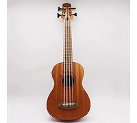 30 pollici ukulele elettrico basso chitarra completa okoume corpo chitarra acustica colore naturale 4 corde mini basso regalo