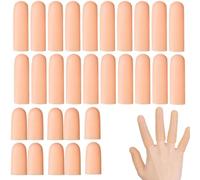 30 pz di gel per dita, Protezioni per le Dita, Ditali in Silicone per Dita, proteggi dita mano,Protezioni per Dita in Silicone, copridito elastici per le dita, Riutilizzabili per Proteggere protezioni