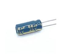 30 pz/lotto 25 V 68 UF bassa ESR/impedenza ad alta frequenza condensatore elettrolitico in alluminio formato 5 * 11 68 UF25 V 20%