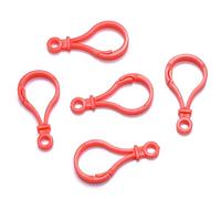 30 Pz/Lotto 25X48 Millimetri Multicolor di Plastica Moschettone Ganci per I Risultati dei Monili Fai da Te Fare Portachiavi Chiusura AccessoriDurability