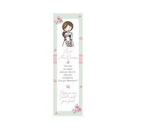 30 pz. segnaposto in carta vari eventi segnalibro prima comunione bambina bambino segna posti cartoncino per eventi floral bimbo bimba (floral rosa)