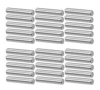 30 Pz Spina Centraggio in 304 Acciaio Inox Perni di Posizionamento 5 x 30 mm Cilindrica Perno Supporto Reggimensola Perni di Centraggio Spine per Porte, Finestre, Letto, Libreria, Tavolo da Toeletta