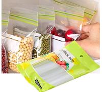 30 sacchetti riutilizzabili Gallon Freezer Bags, sacchetti per alimenti per Meal Prep, Organizzazione per la cucina, riutilizzabili per alimenti in plastica, senza BPA
