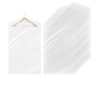 30 sacchi per abiti trasparenti, in plastica, impermeabili, per abiti, per camicie, copriabiti da armadio, 60 x 90 cm, 60 x 120 cm, 60 x 150 cm (Trasparente 010)
