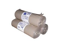 30 Sacchi Trasparenti per Spazzatura Resistenti Rotoli Ambra 90 x120, 140 Litri Antigoccia