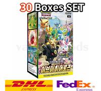 [30 SCATOLE 1CT] Gioco di Carte Pokemon Eevee Heroes Booster Box 1 custodia...
