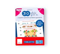 30 schede gioco su… Le quattro operazioni, problemi e geometria. Schede ricarica per Tablotto 6 plus
