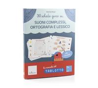 30 schede gioco su… Suoni complessi, ortografia e lessico. 30 schede ricarica per Tablotto 6 plus